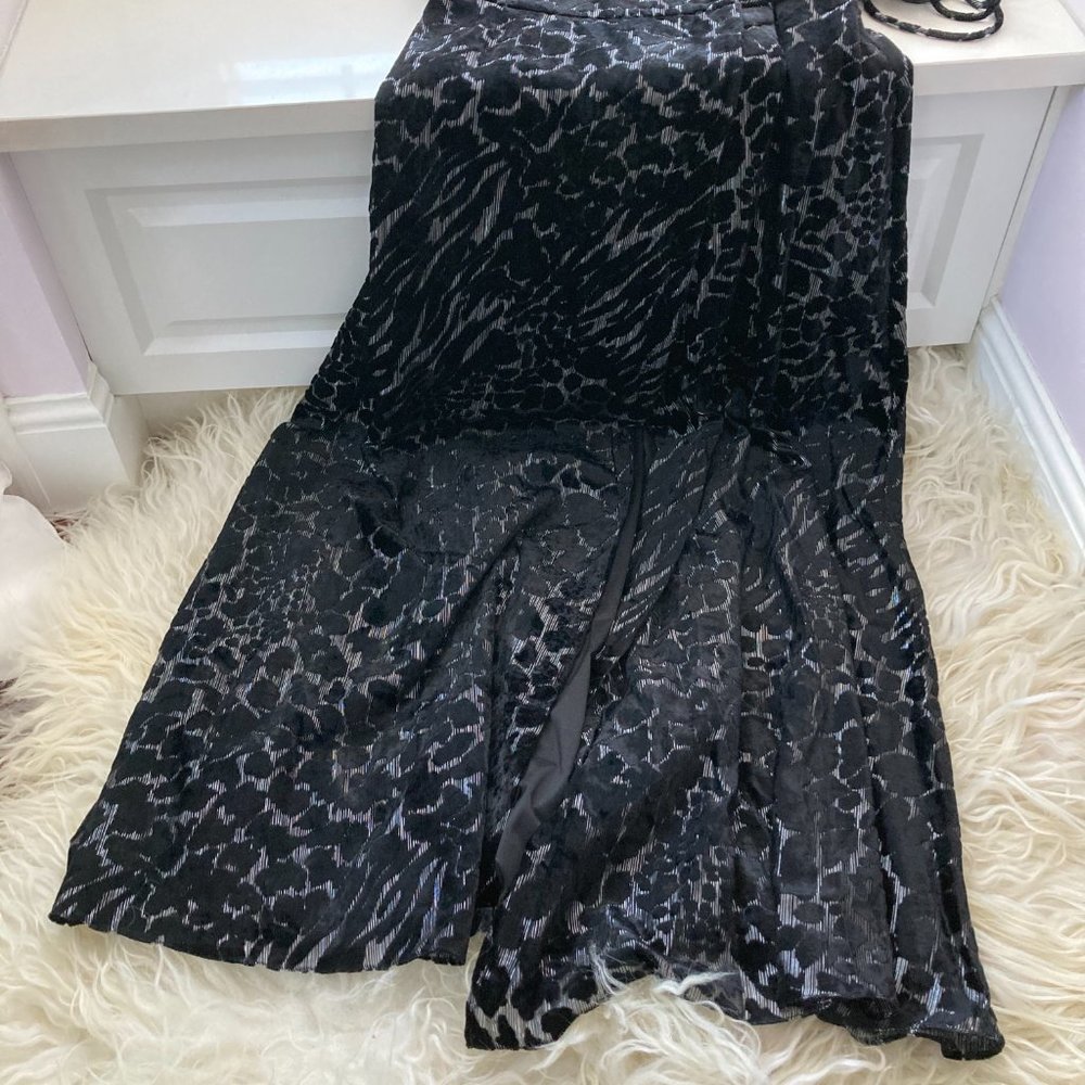 AIDAN MATTOX Printed Long Dress - Picture 2 of 13